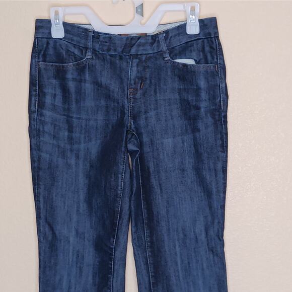 Gap 1969 Jeans Womens Junior Size 1 Blue Trouser Limited Edition Dark Wash Denim - Picture 3 of 11